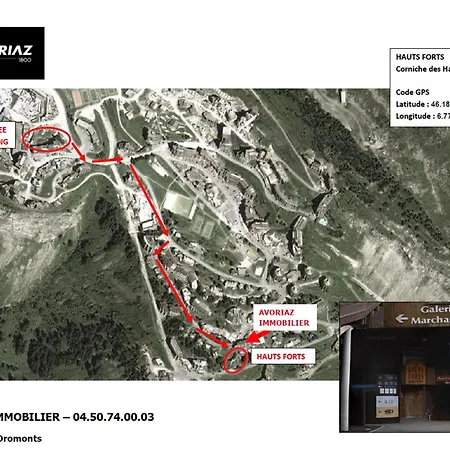 Avoriaz: Duplex Ensoleille, 2 Chambres, 7 Pers, Balcon, Tv, Wifi - Fr-1-633-51